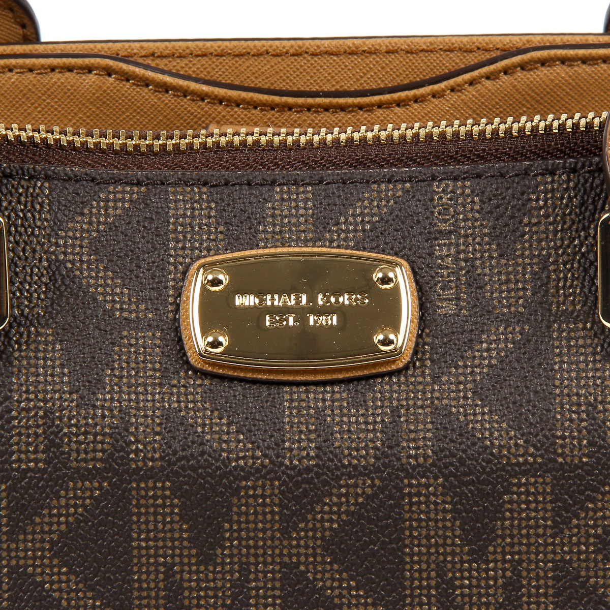 Borsa a mano da donna Michael Kors KELLEN 35S7GSOS2B BRN ACORN