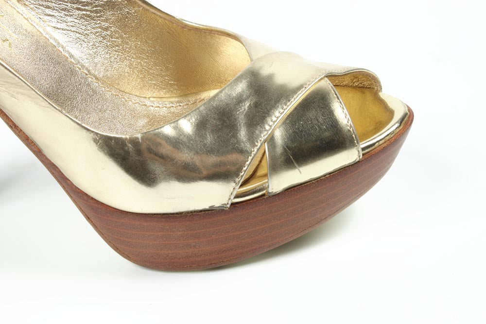 Sandalo da donna Sebastian Milano 2750 GOLD SPEC