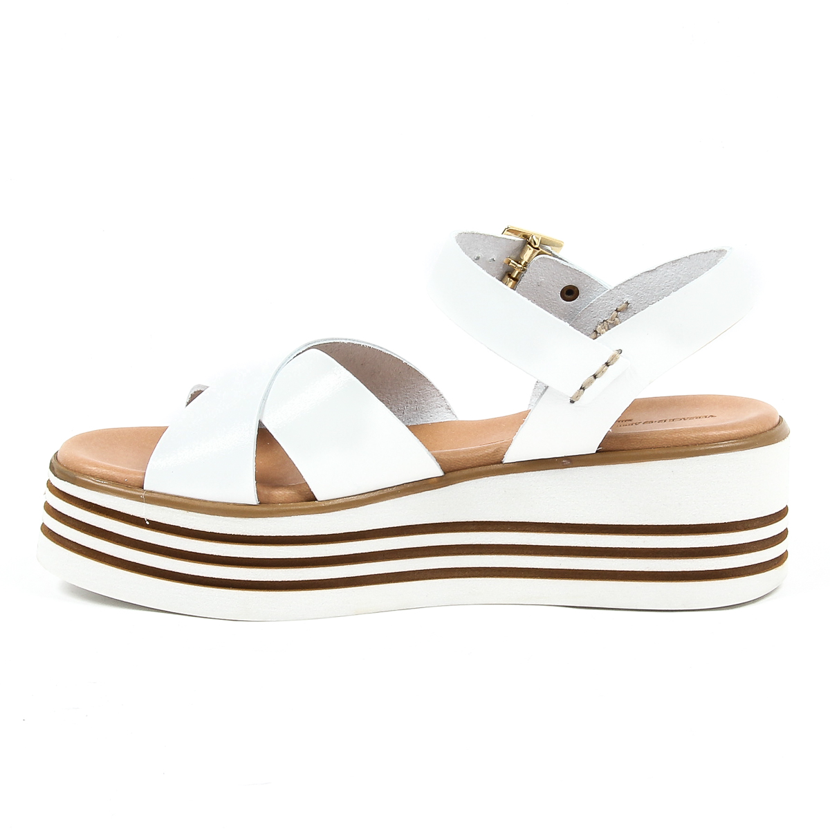 Sandalo flatform da donna V 1969 Italia