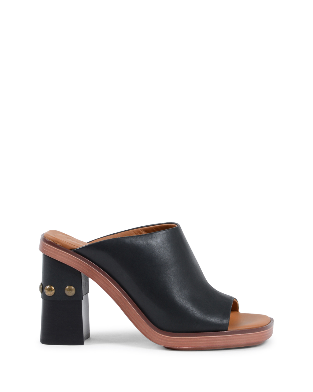 ChloÃ¨ Sandalo Mule da Donna Nero SB32041A NERO