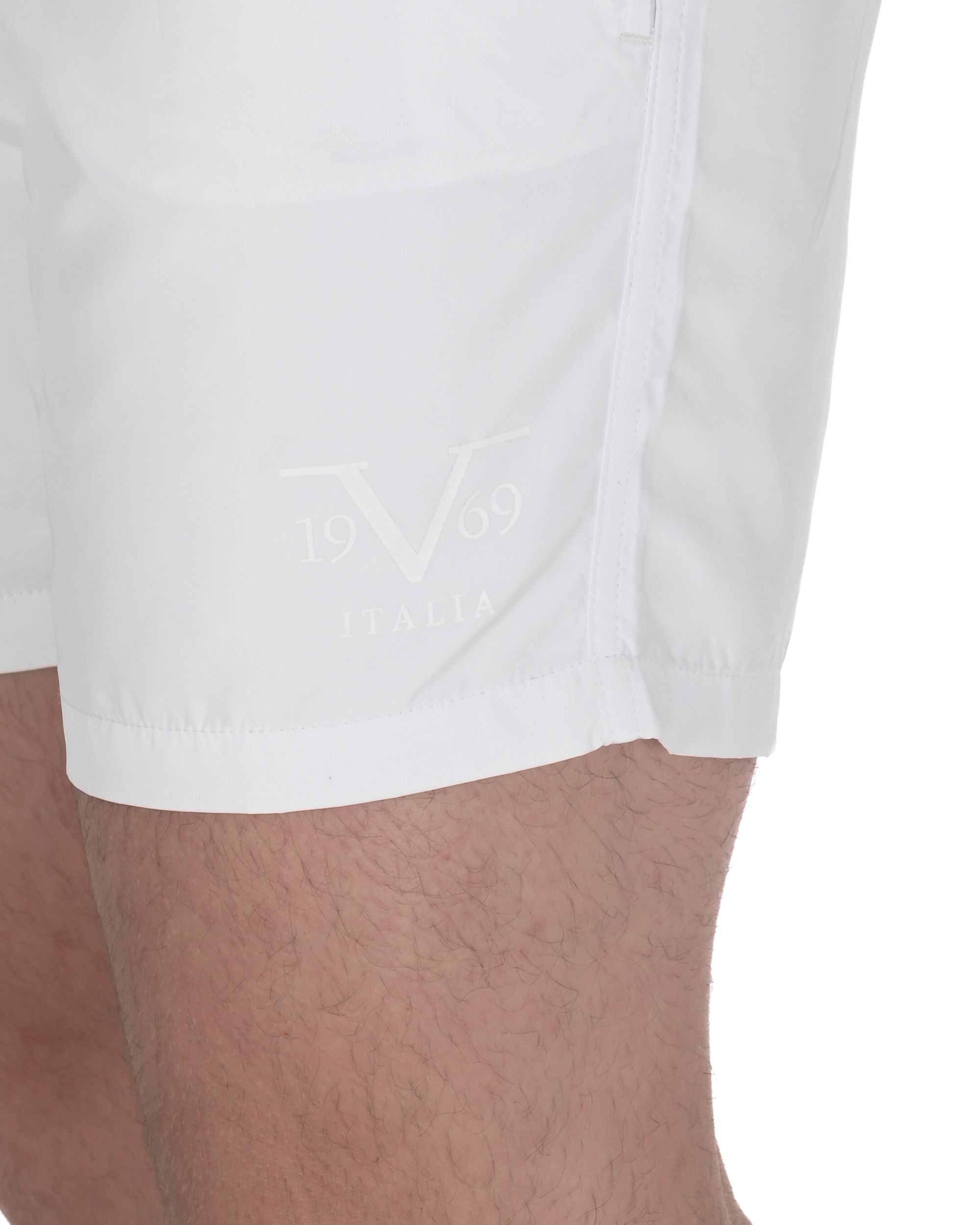 19V69 Italia Costume da bagno da uomo VSC1MBM07 BIANCO
