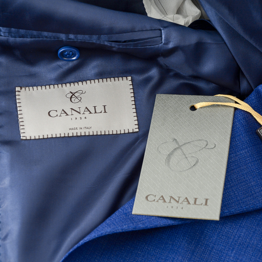 Abito da uomo Canali maniche lunghe blu