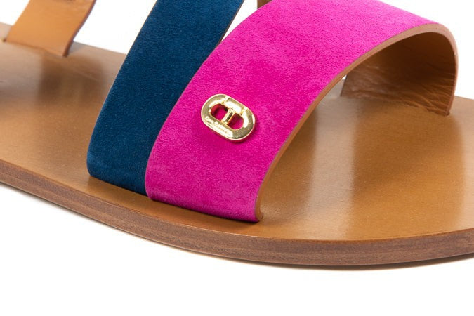 Sandalo Do Anything Fuxia e Blu