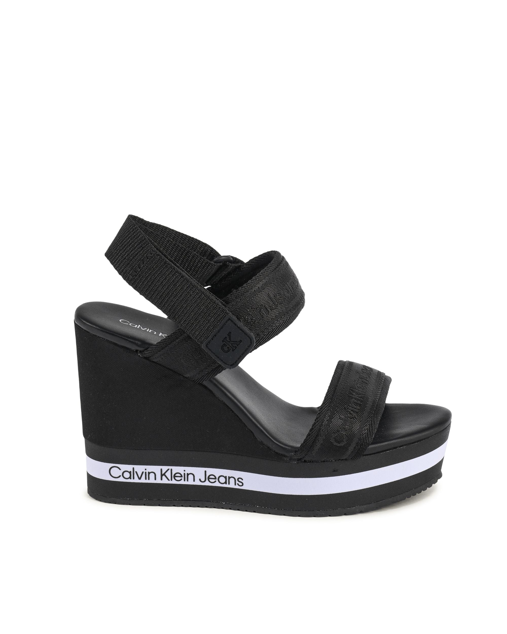 Calvin Klein Sandalo da donna nero YW0YW00572BDS