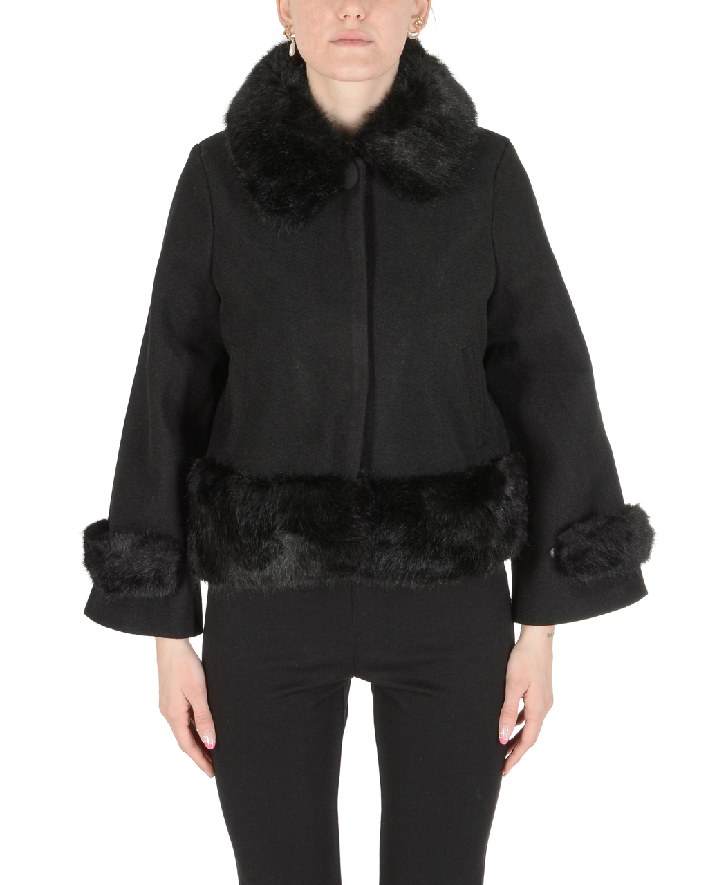 19V69 Italia Giacca da donna nera LILIA BLACK