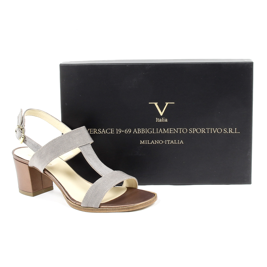 V 1969 Italia Sandalo Donna Grigio PERLA