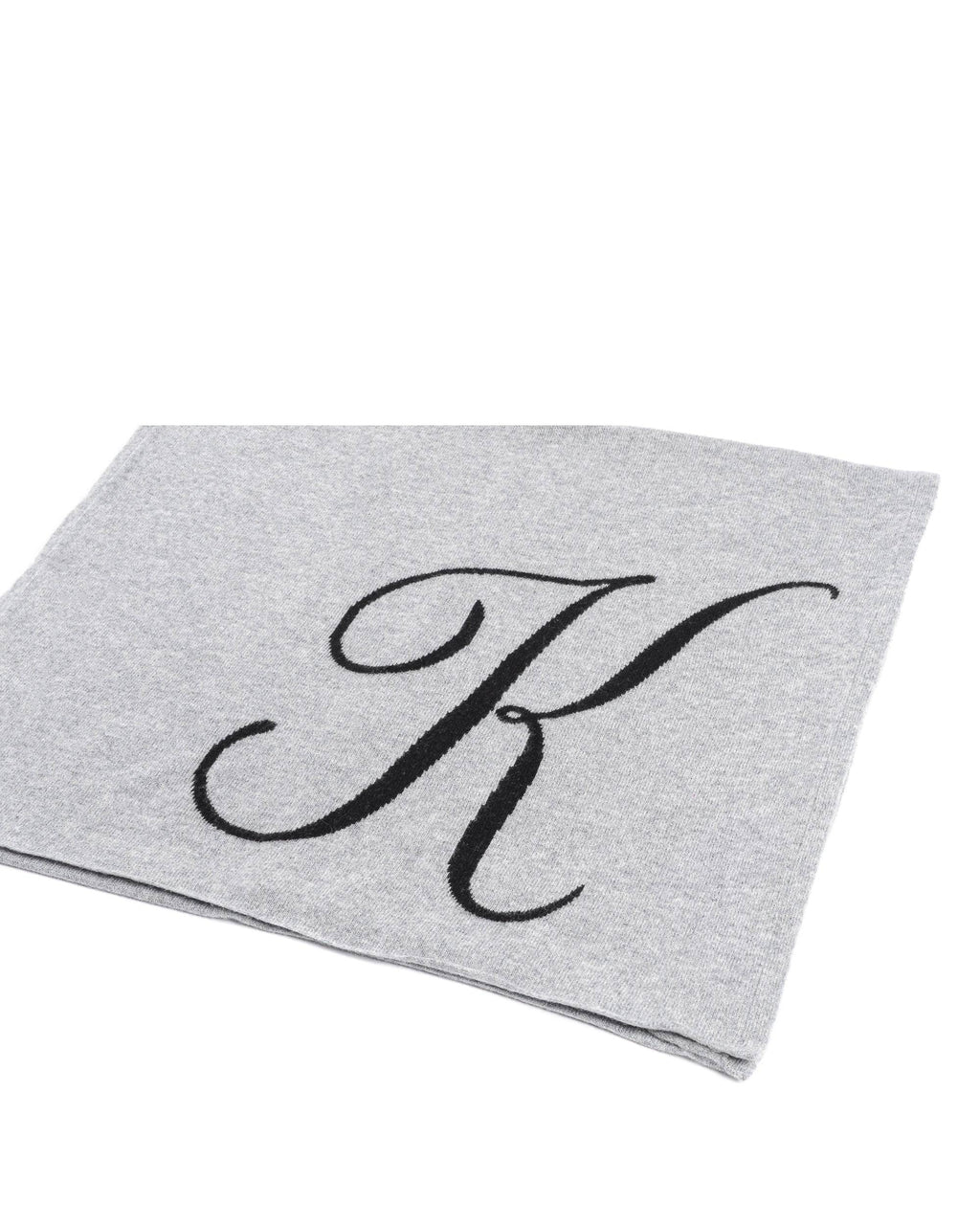 Sciarpa monogrammata Dee Ocleppo DEAN VILLAGE GREY K