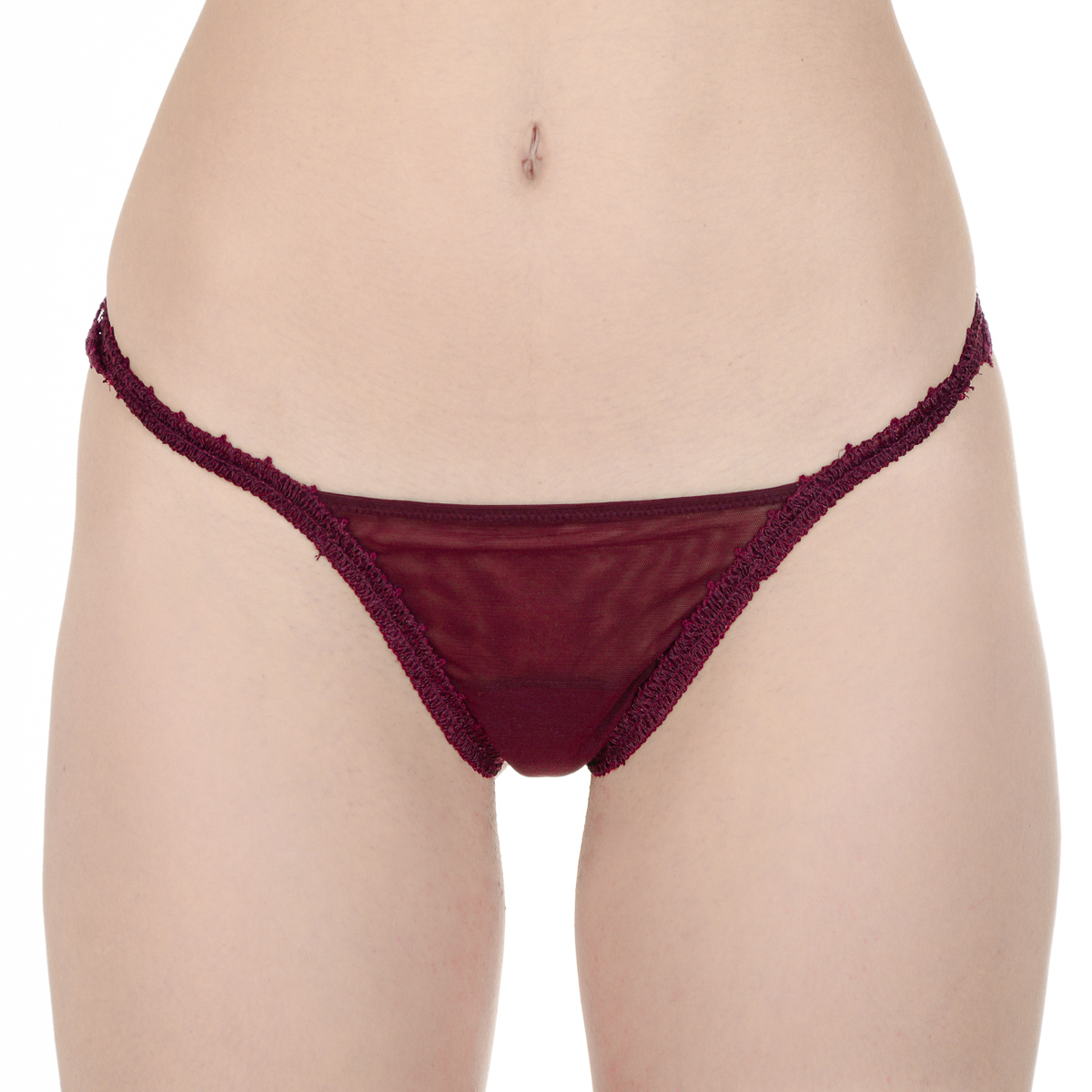 La Perla Top Donna Slip Bordeaux