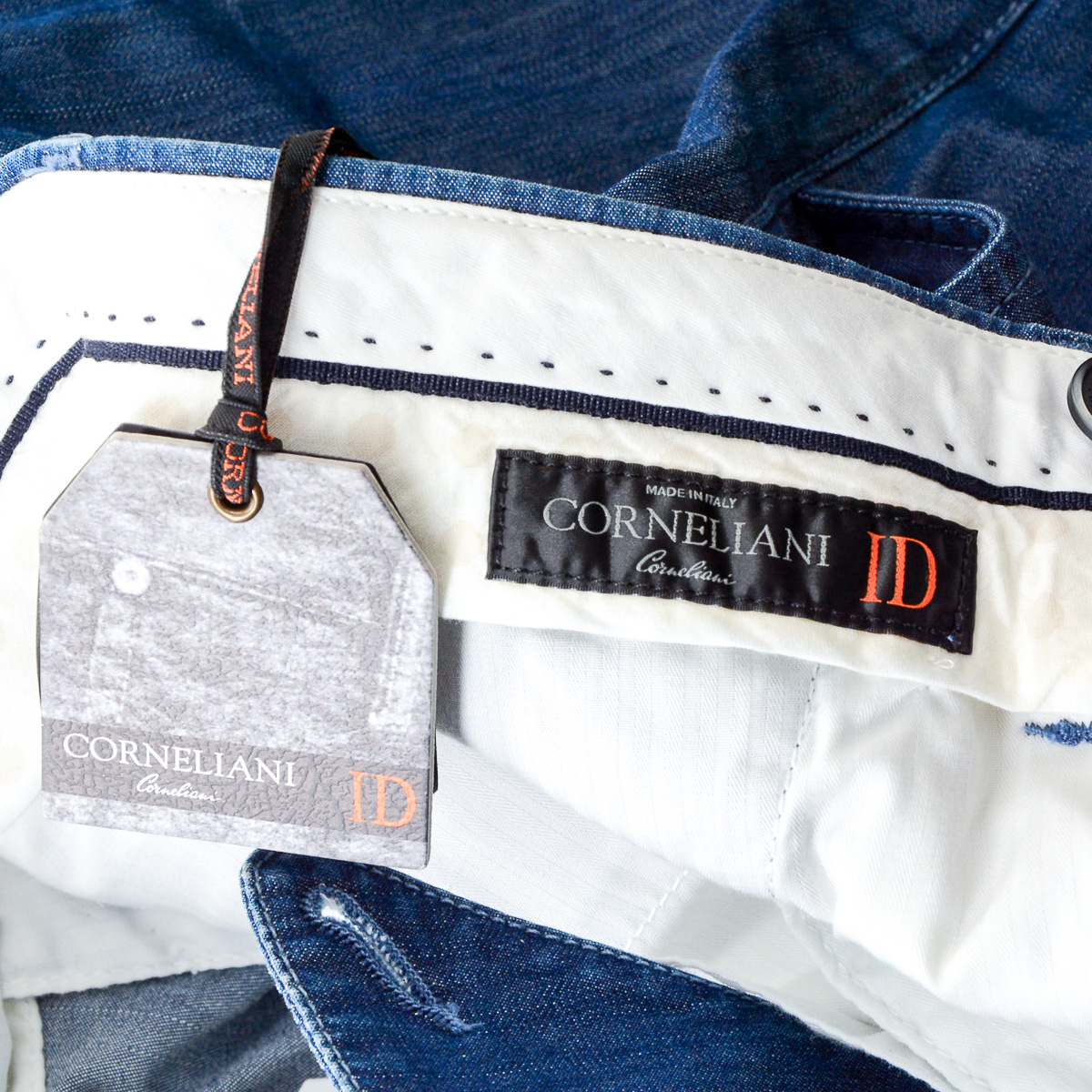 Corneliani Pantaloni Uomo Blu