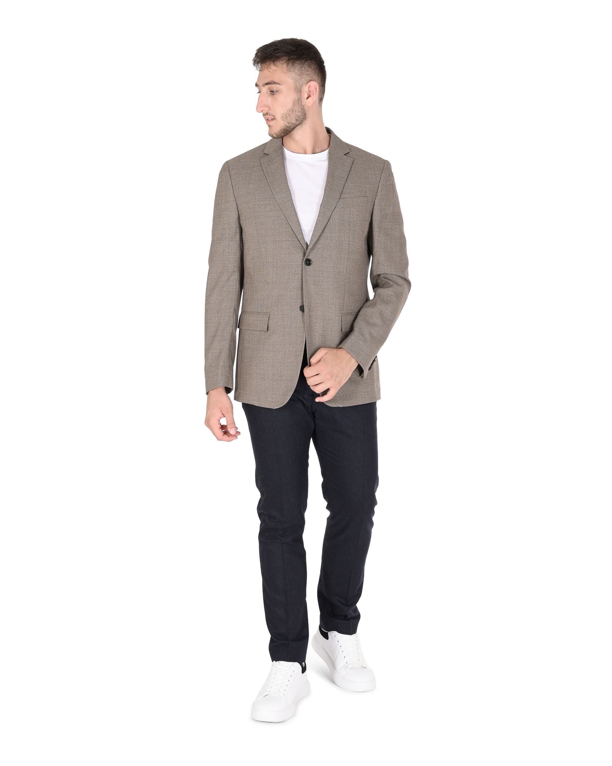Calvin Klein Blazer da uomo beige K10K103880287