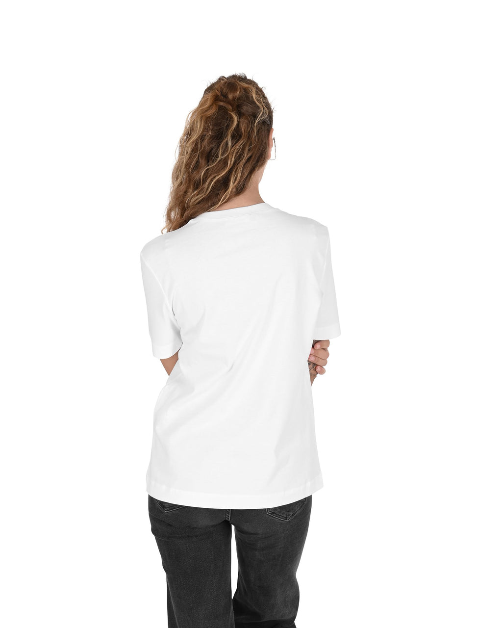 T-shirt da donna Love Moschino W 4 H06 13 M 3517 A00 BIANCO OTTICO