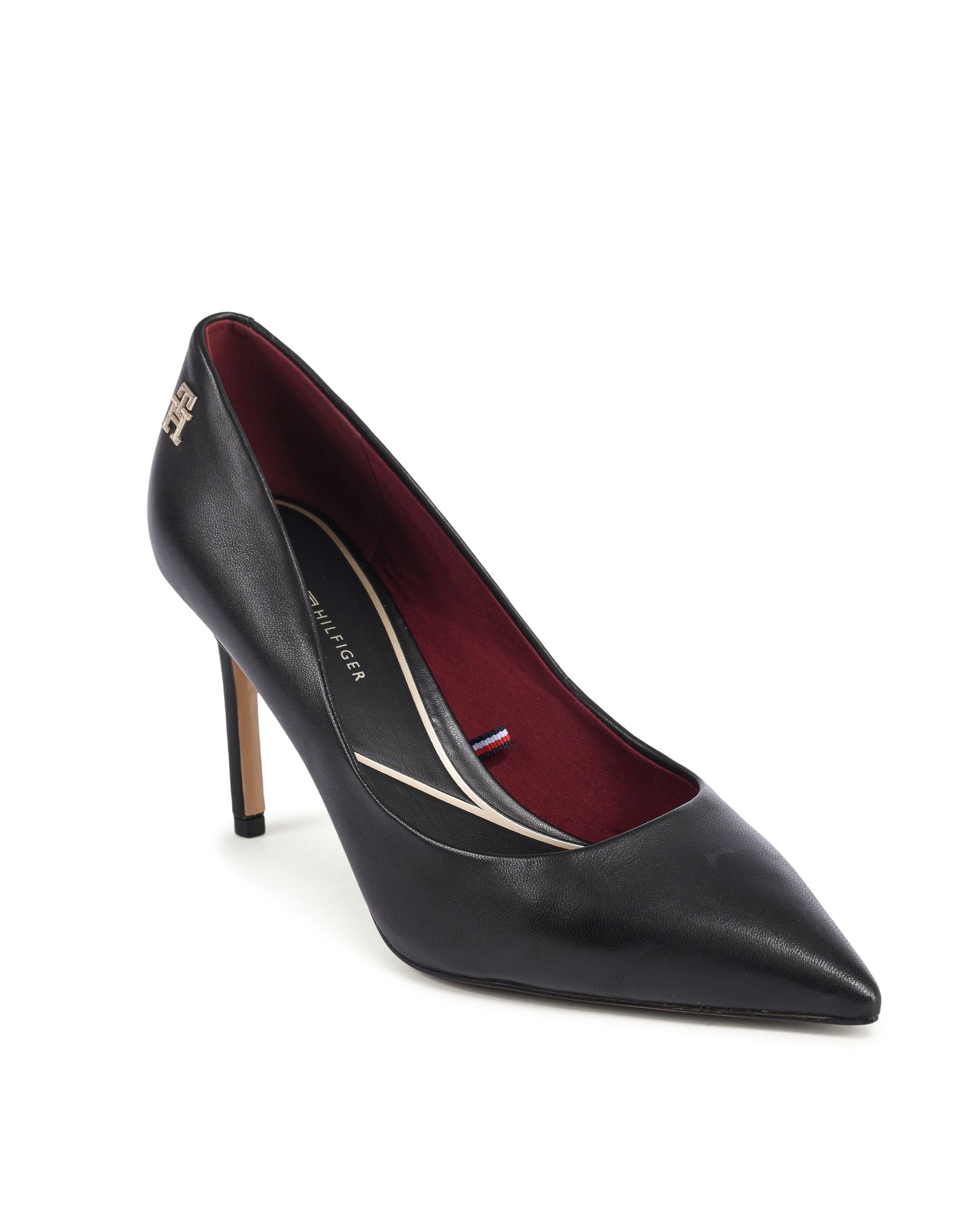Tommy Hilfiger Scarpe col tacco da donna nere FW0FW07533BDS