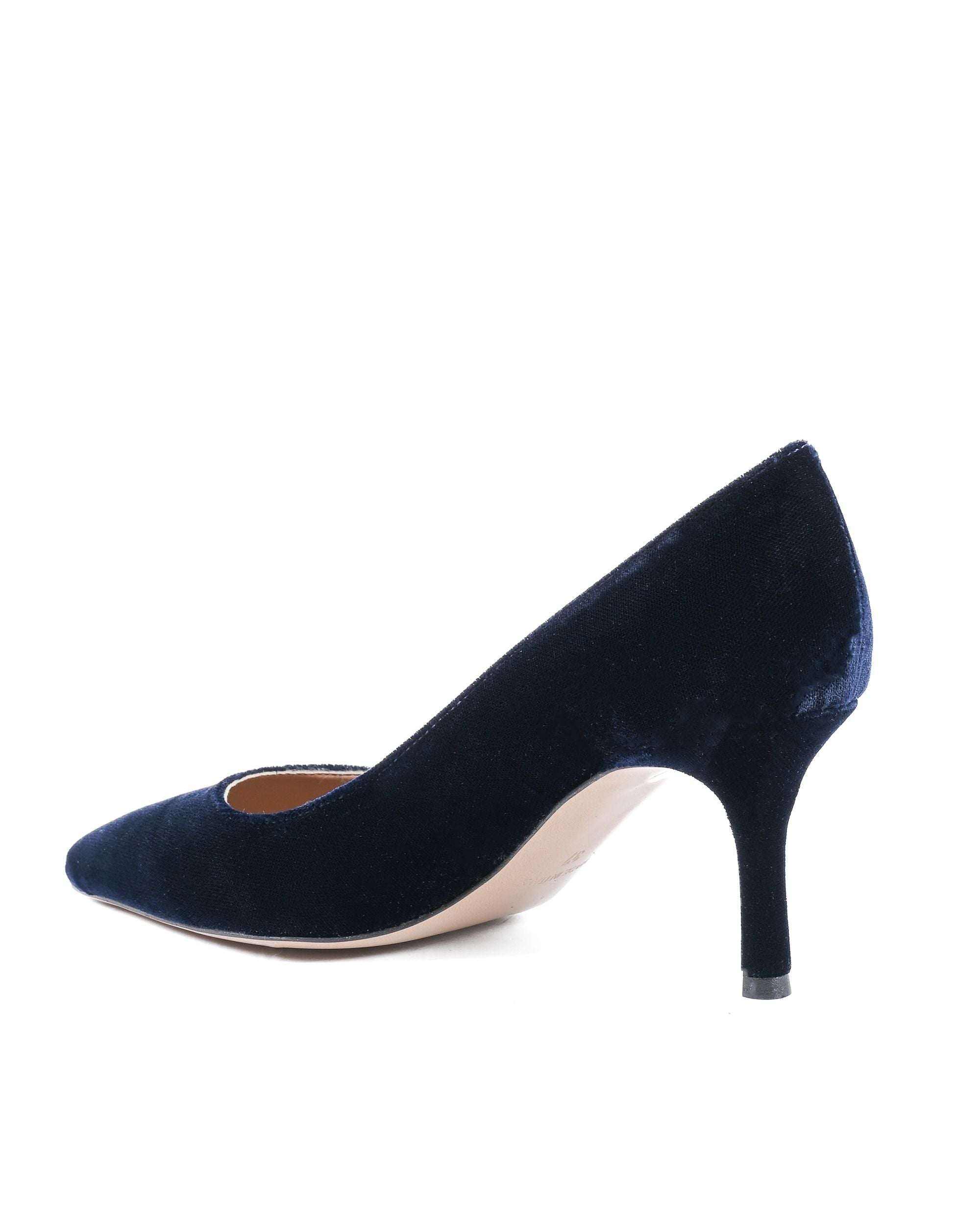 Décolleté Donna 19V69 Italia Blu Scuro INES65 VELLUTO BLU