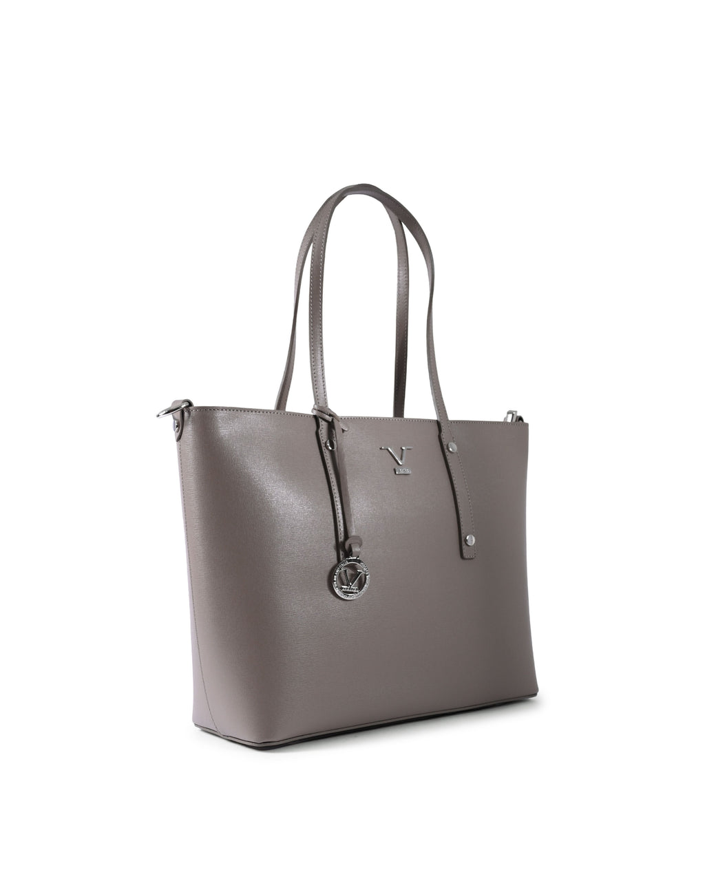 Borsa a mano da donna V Italia CB1070 SAFFIANO TAUPE