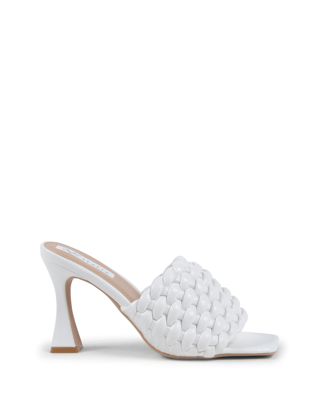 19V69 Italia Sandalo Mule da Donna Bianco V8185 BIANCO