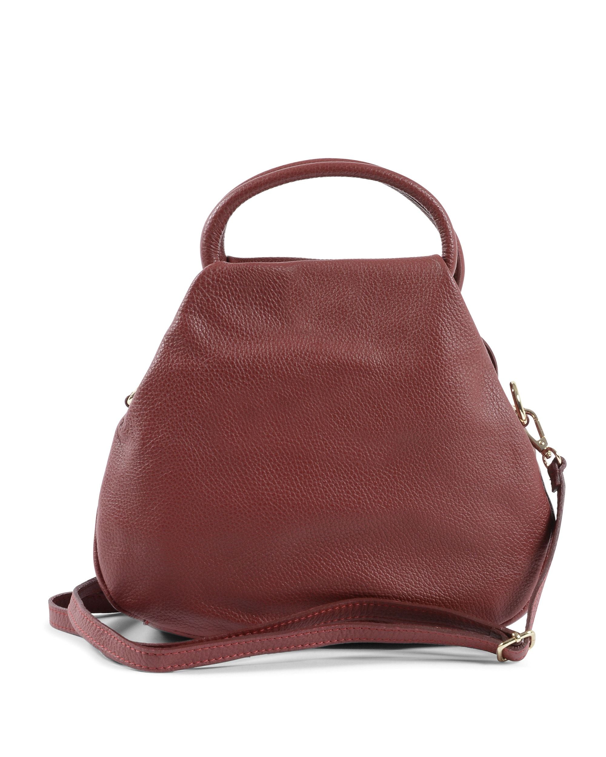 V Italia Borsa da donna Bordeaux V10312 52 DOLLARO RUBINO