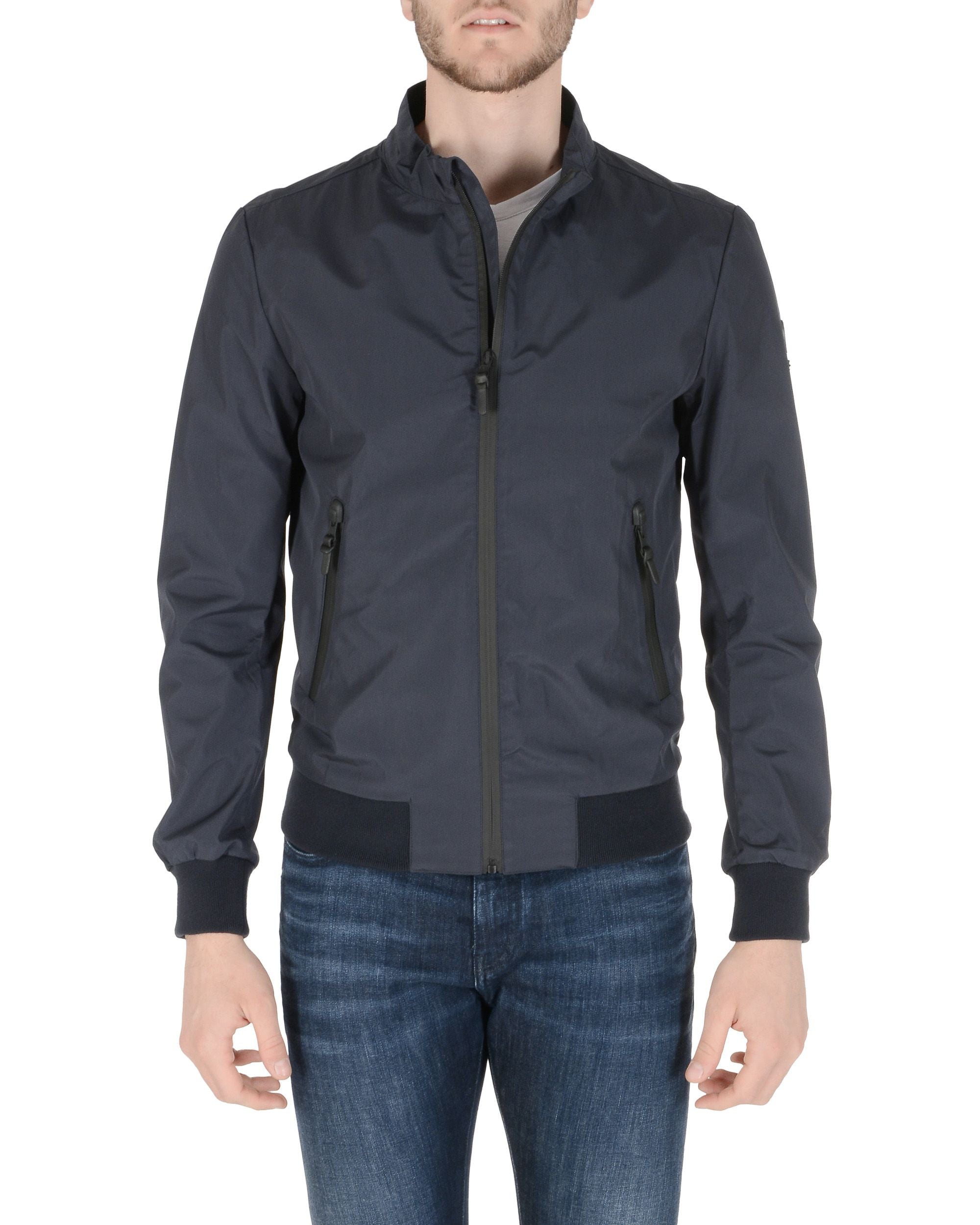 19V69 Italia Giacca da uomo blu navy GEORGE NAVY BLUE