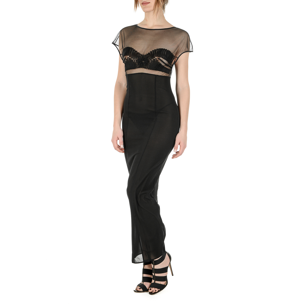La Perla Top Camicia da notte da donna nera