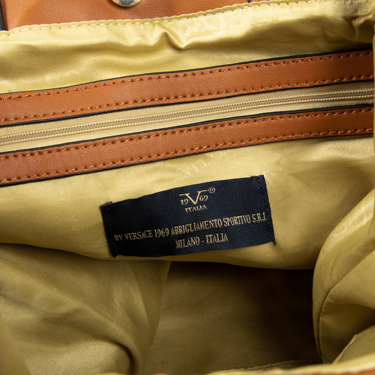 V 1969 Italia Borsa da donna marrone OLIVIA