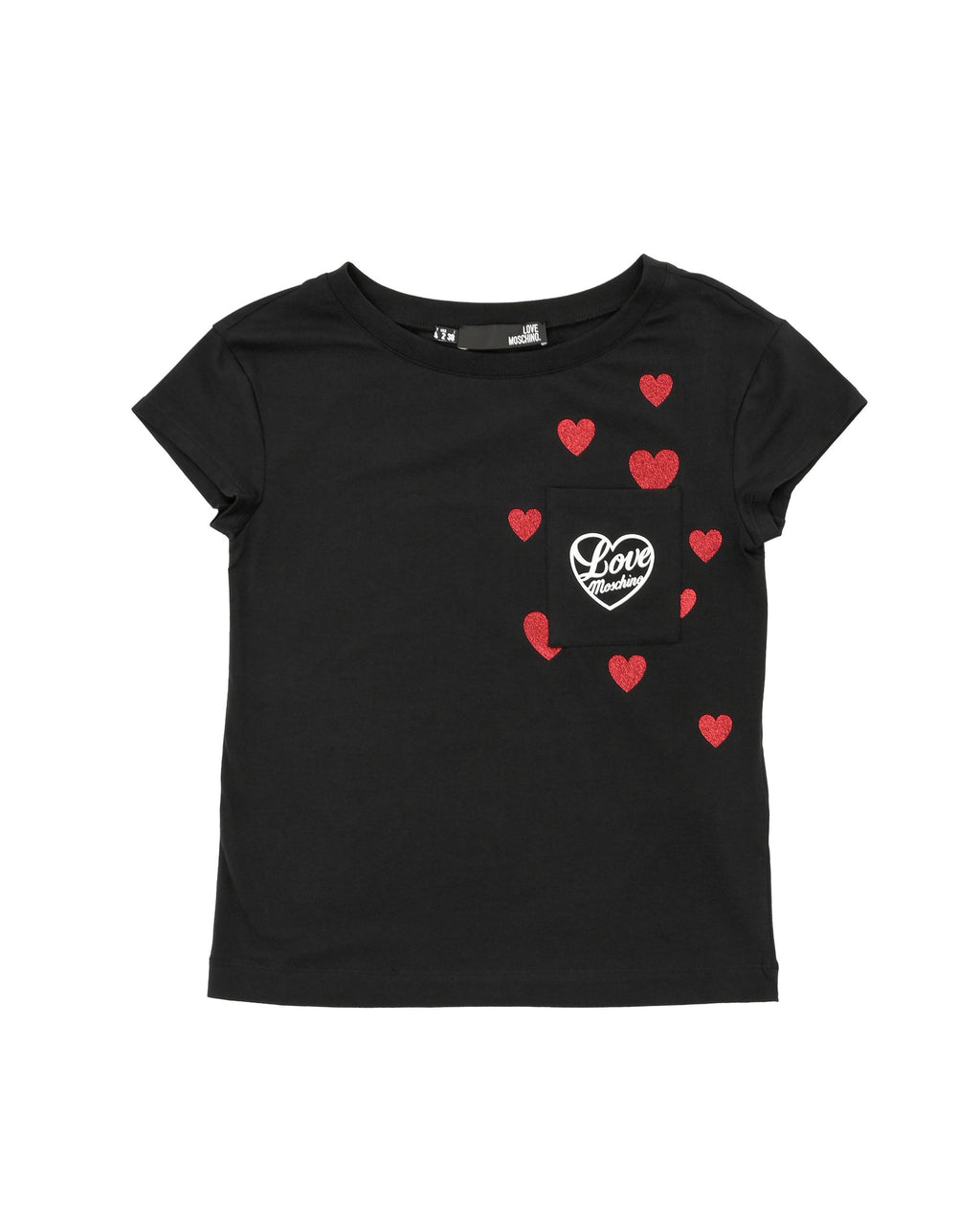 T-shirt da donna Love Moschino W 4 F30 2O E 2264 C74 NERO