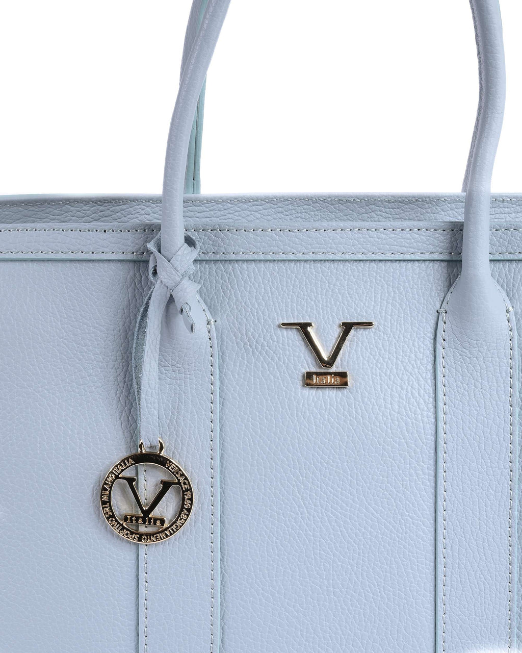 Borsa Donna V Italia CA1030 DOLLARO CELESTE