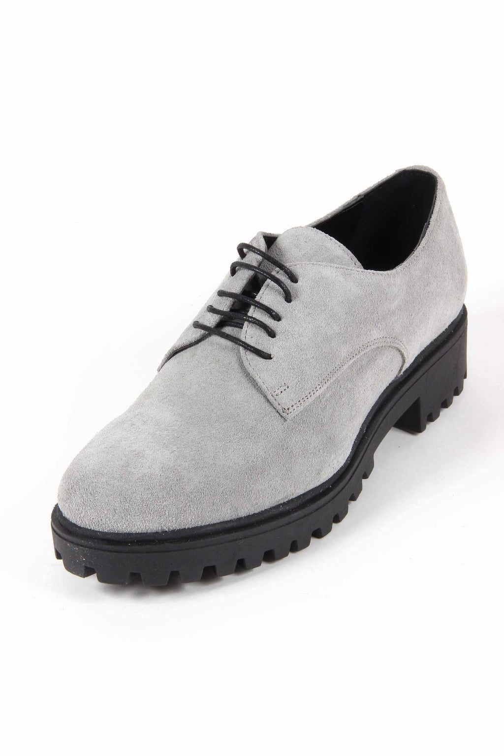 Scarpa stringata da donna V 1969 Italia C01 CAMOSCIO GRIGIO