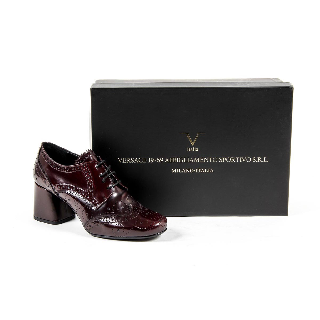 Scarpa Oxford Brogue da Donna V 1969 Italia B2460 ABRASIVATO BORDO'