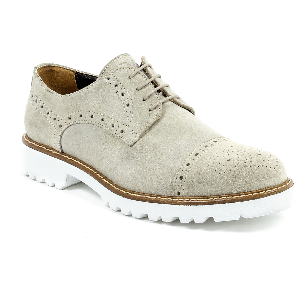 V 1969 Italia Scarpa Oxford Brogue da uomo