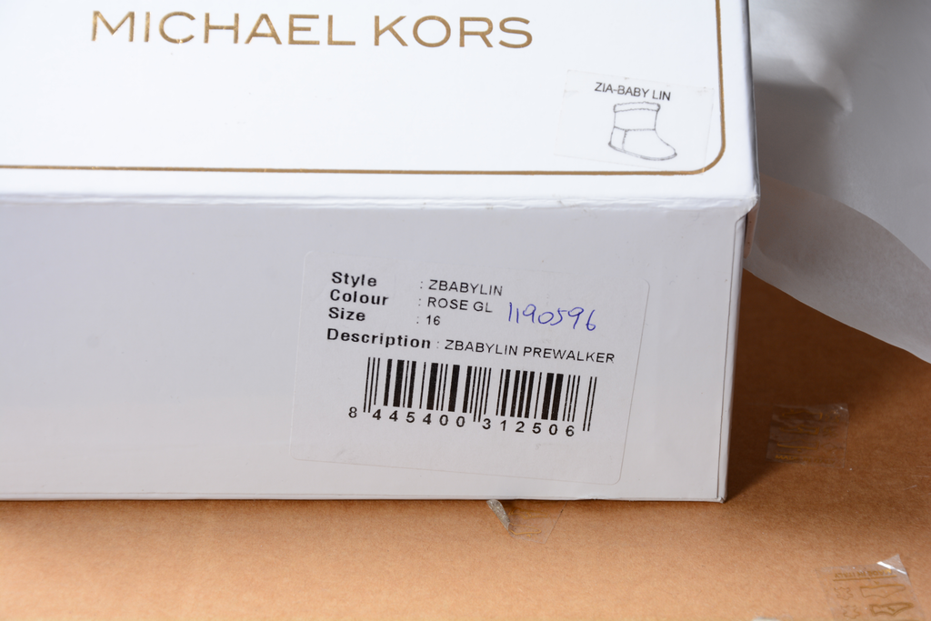 Michael Kors Stivaletto corto da bambina Prewalker Multicolor ZIA BABYLIN ROSE GL