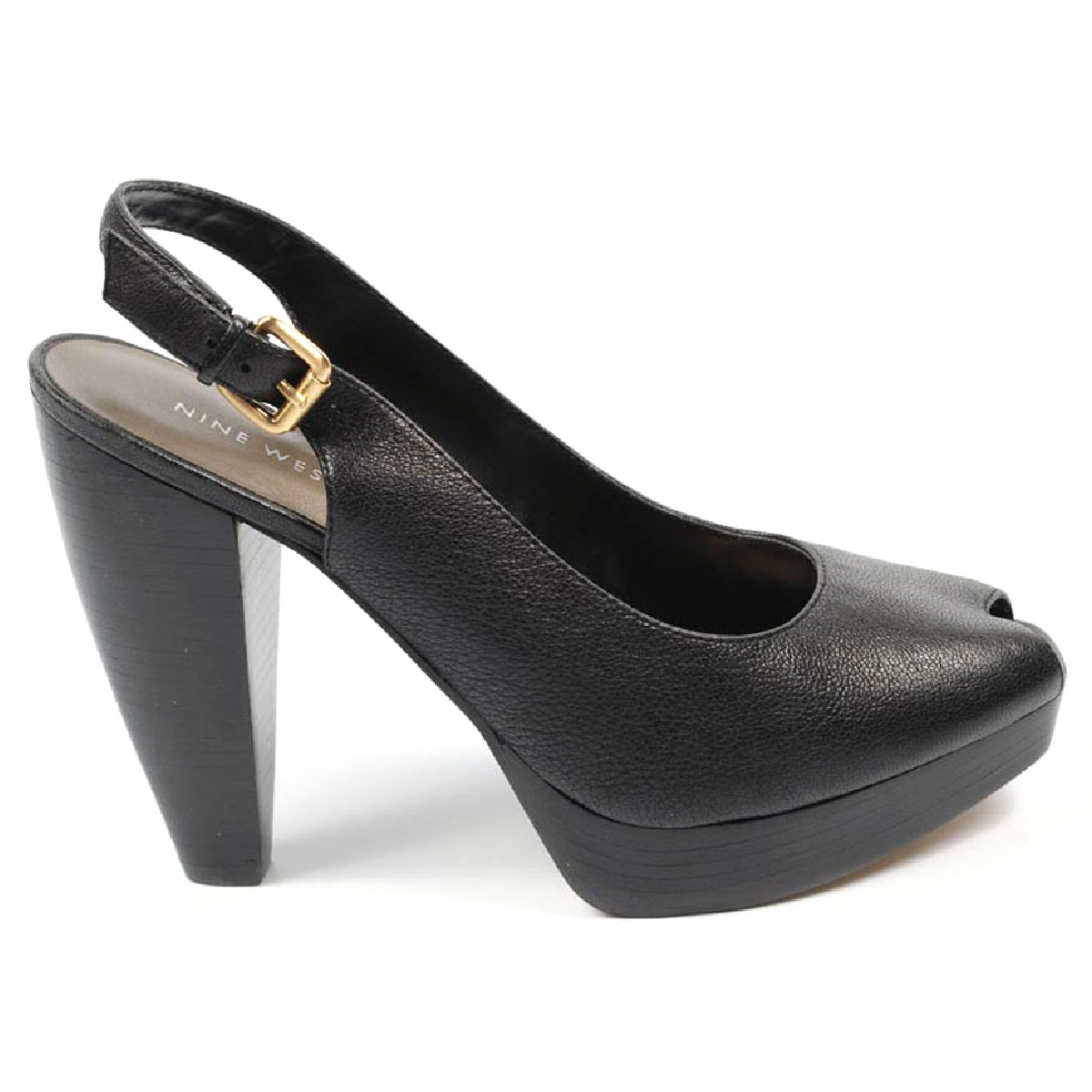 Sandalo con cinturino posteriore da donna Nine West NWUNIDA NERO