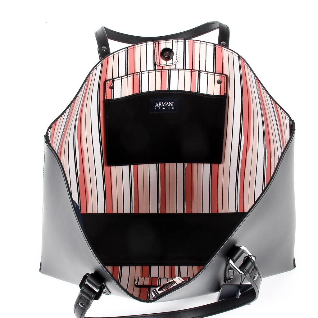Borsa a mano da donna Armani Jeans nera 922171 7P757 00020