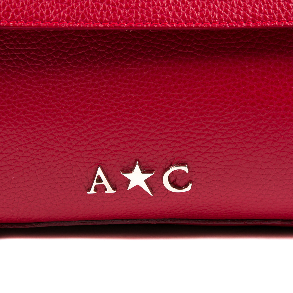 Andrew Charles Borsa da donna rossa GIADA