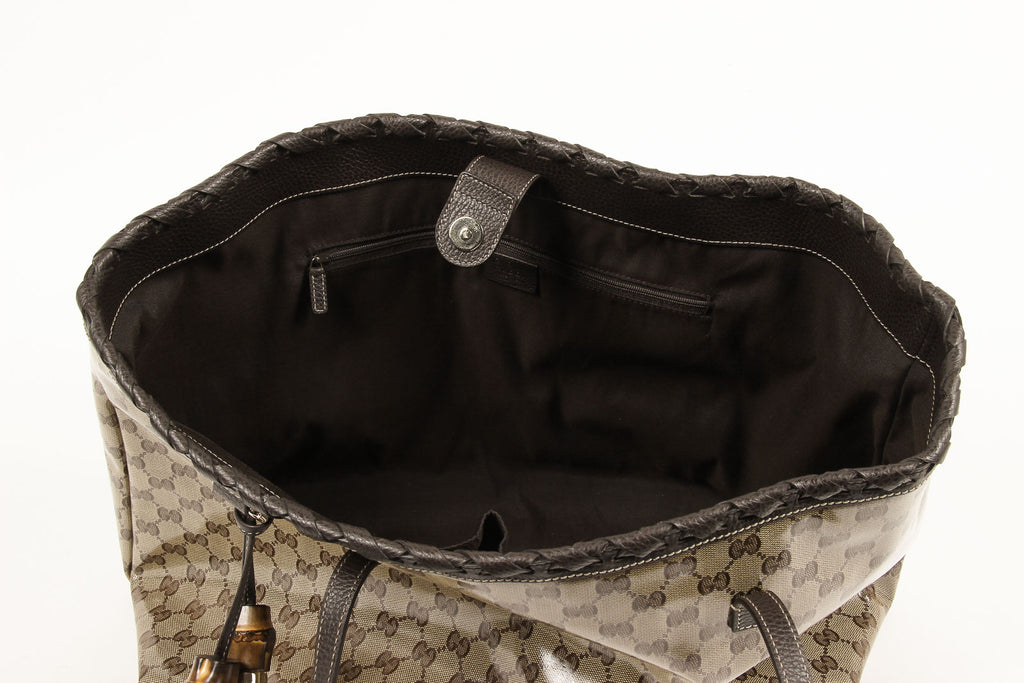 Borsa a mano Gucci Crystal GG Tote da donna