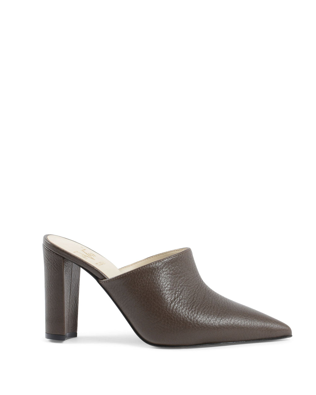 19V69 Italia Sandalo Mule da Donna Marrone Scuro LEYA90 CRAZY GRAIN ARGILLA