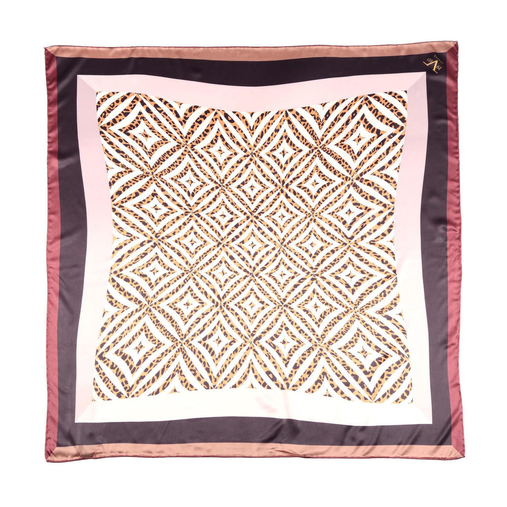 V 1969 Italia Foulard Donna Multicolore VIOLA
