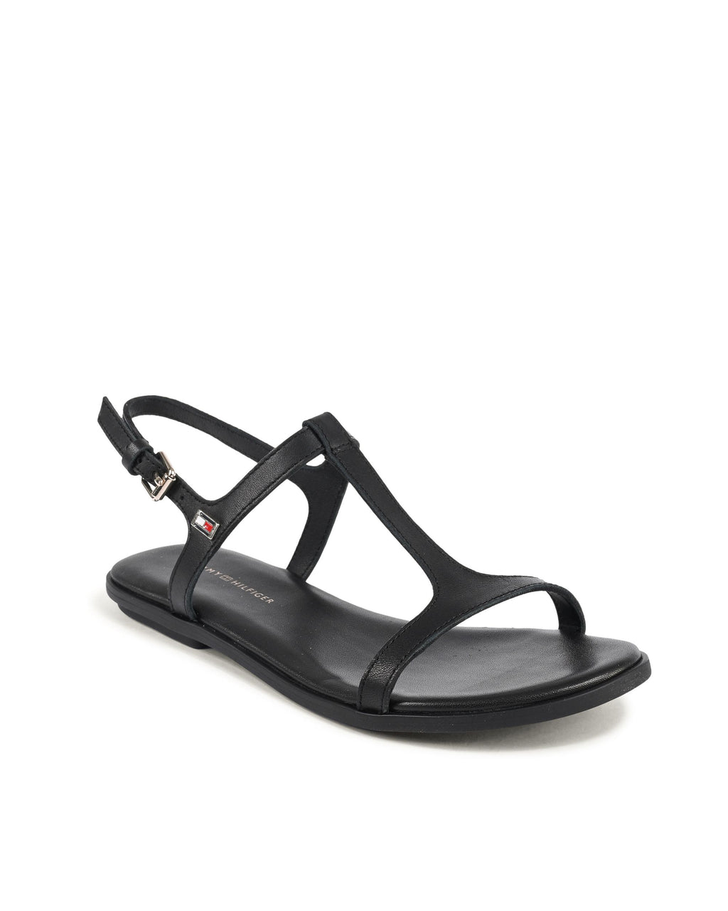Sandalo da donna Tommy Hilfiger nero FW0FW07930BDS