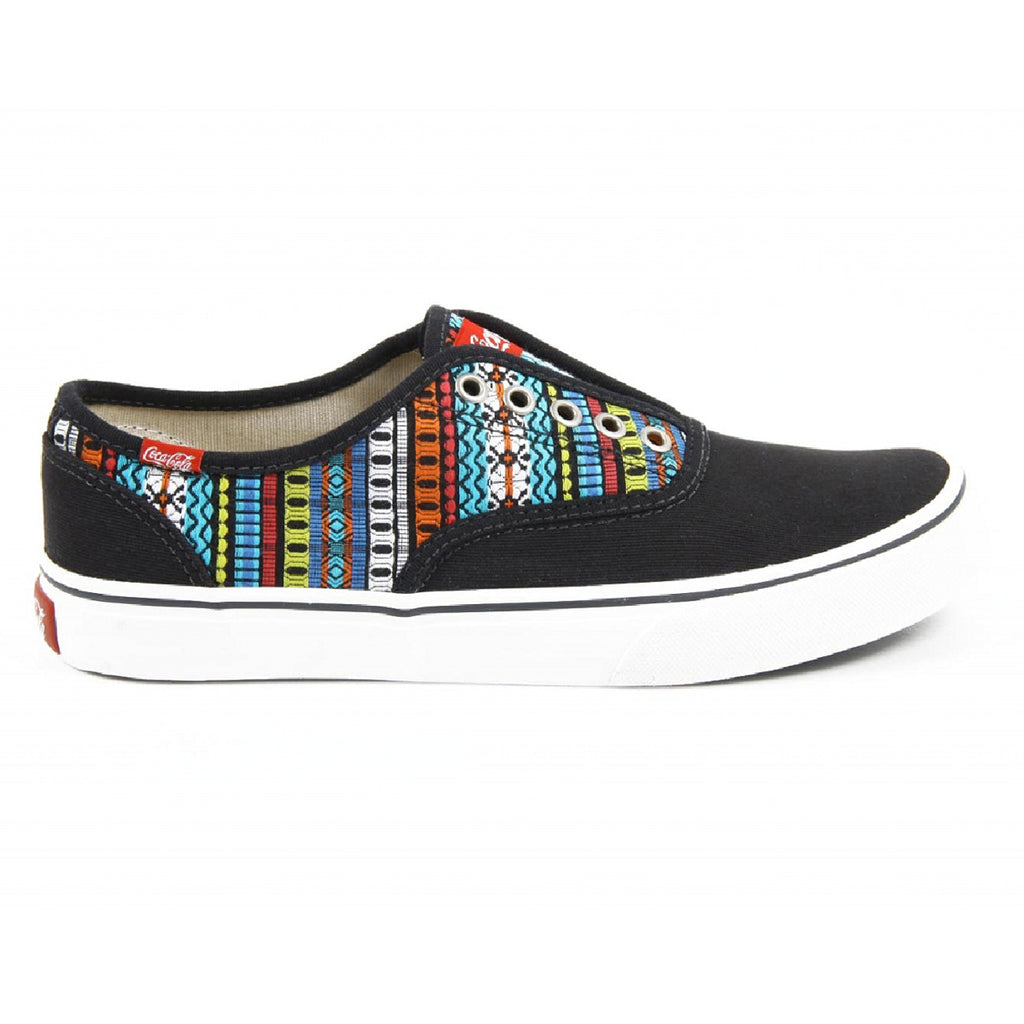 Sneakers da donna Coca Cola CCA0713 KICK ETNIC NERO