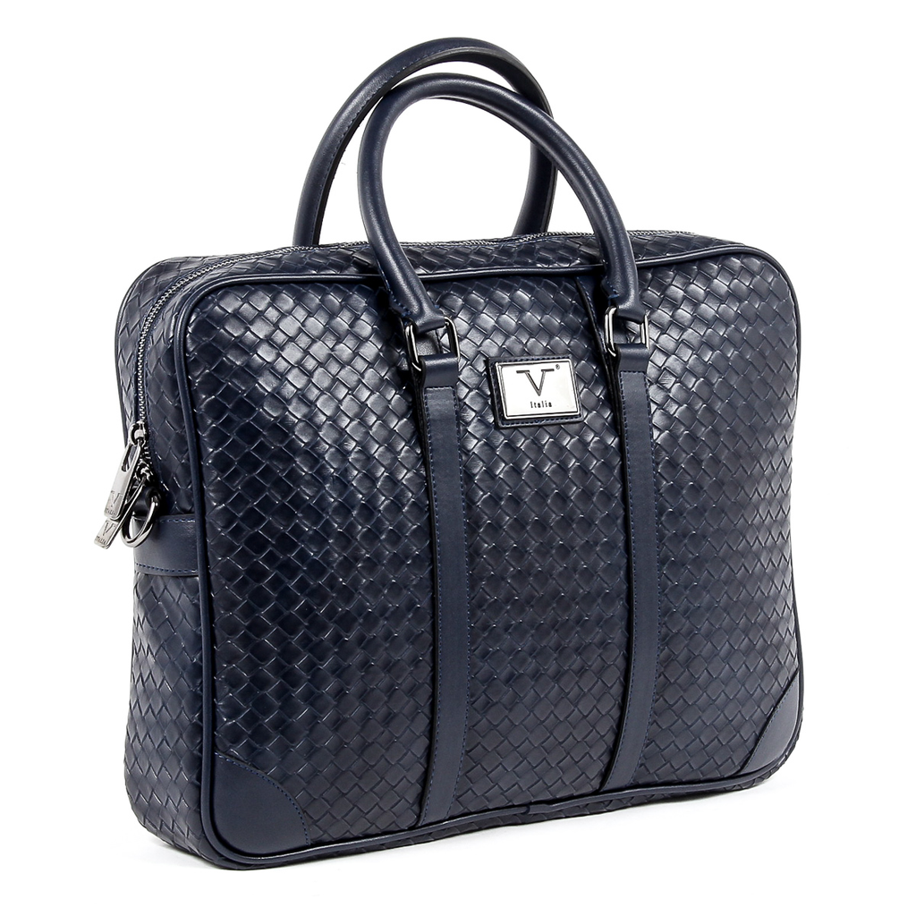 V 1969 Italia Borsa da uomo blu EVAN