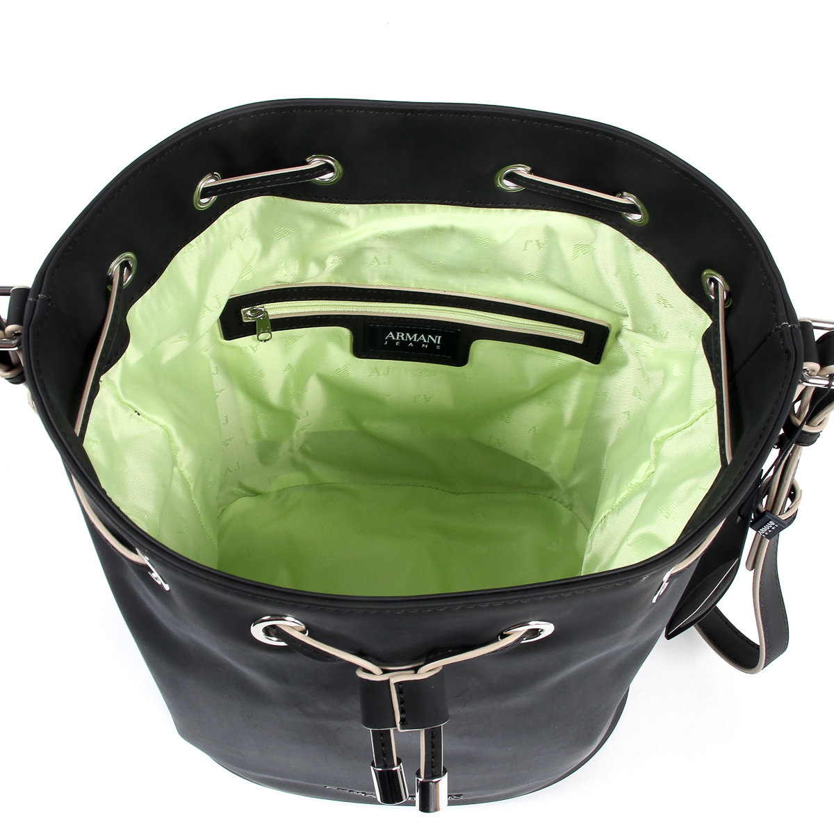 Borsa a mano da donna Armani Jeans nera 922212 7P772 00020