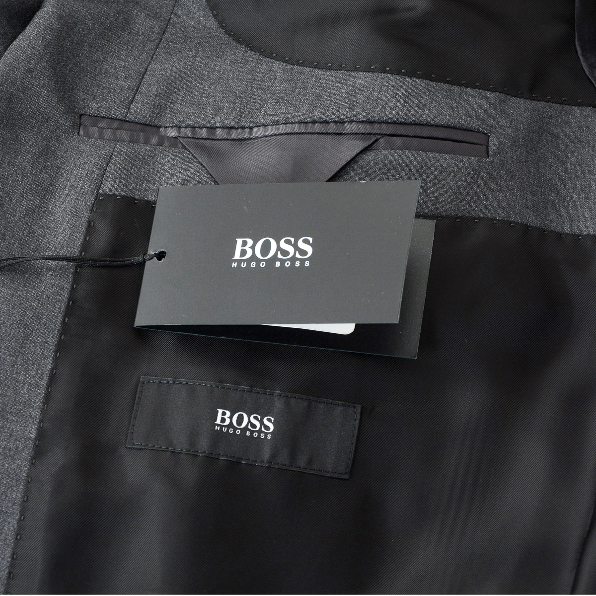 Abito da uomo Hugo Boss grigio, GRANDE GENIO