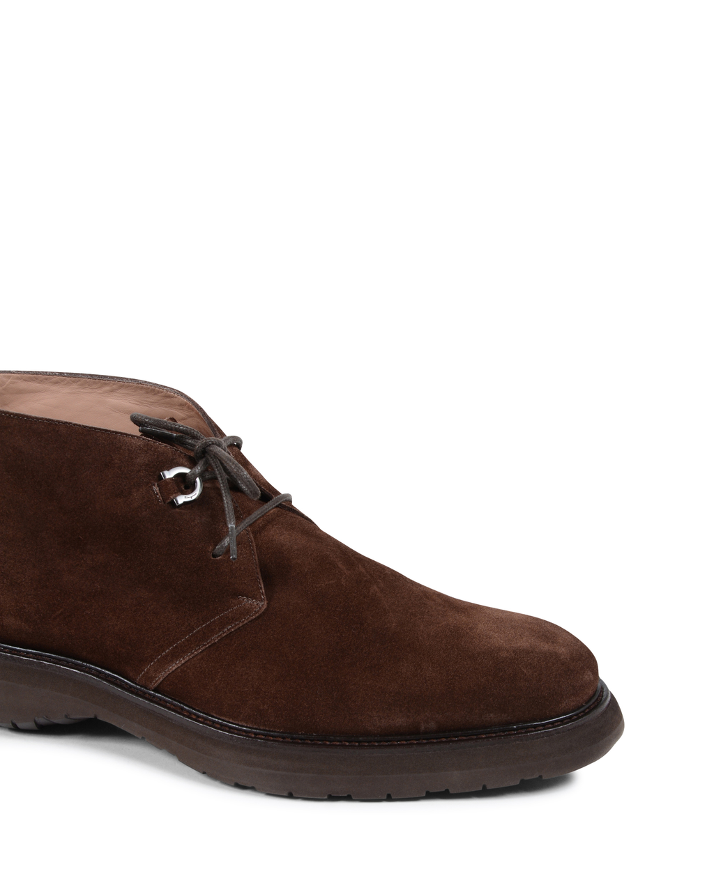 Salvatore Ferragamo Stivaletto Uomo Marrone BERNARD