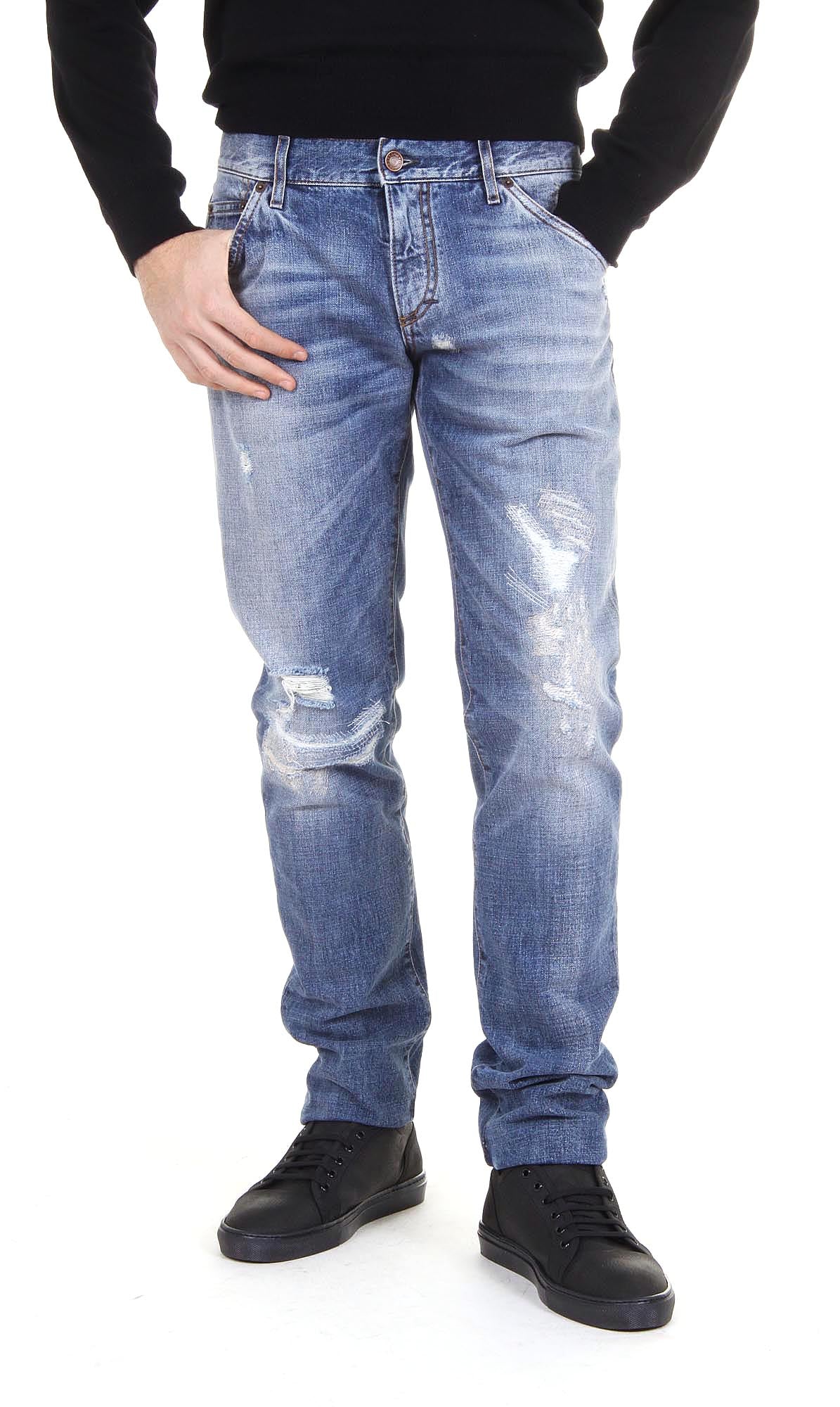 Jeans da uomo Dolce & Gabbana Gold G4L7LP G8P00 S9001