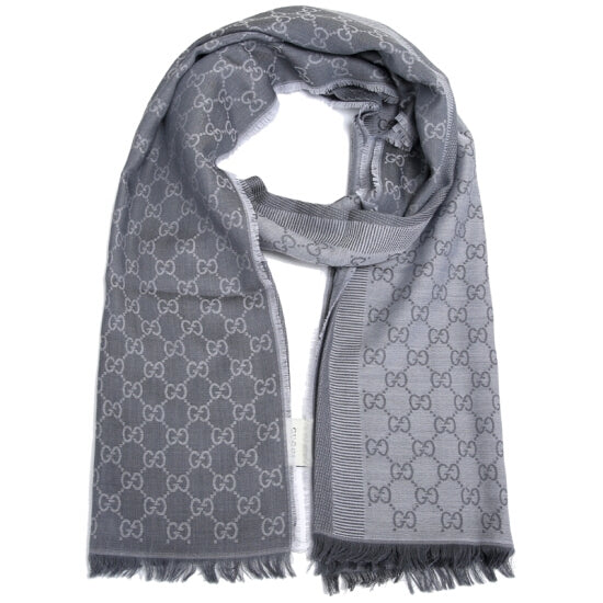 Gucci sciarpa uomo 70x195 grigio