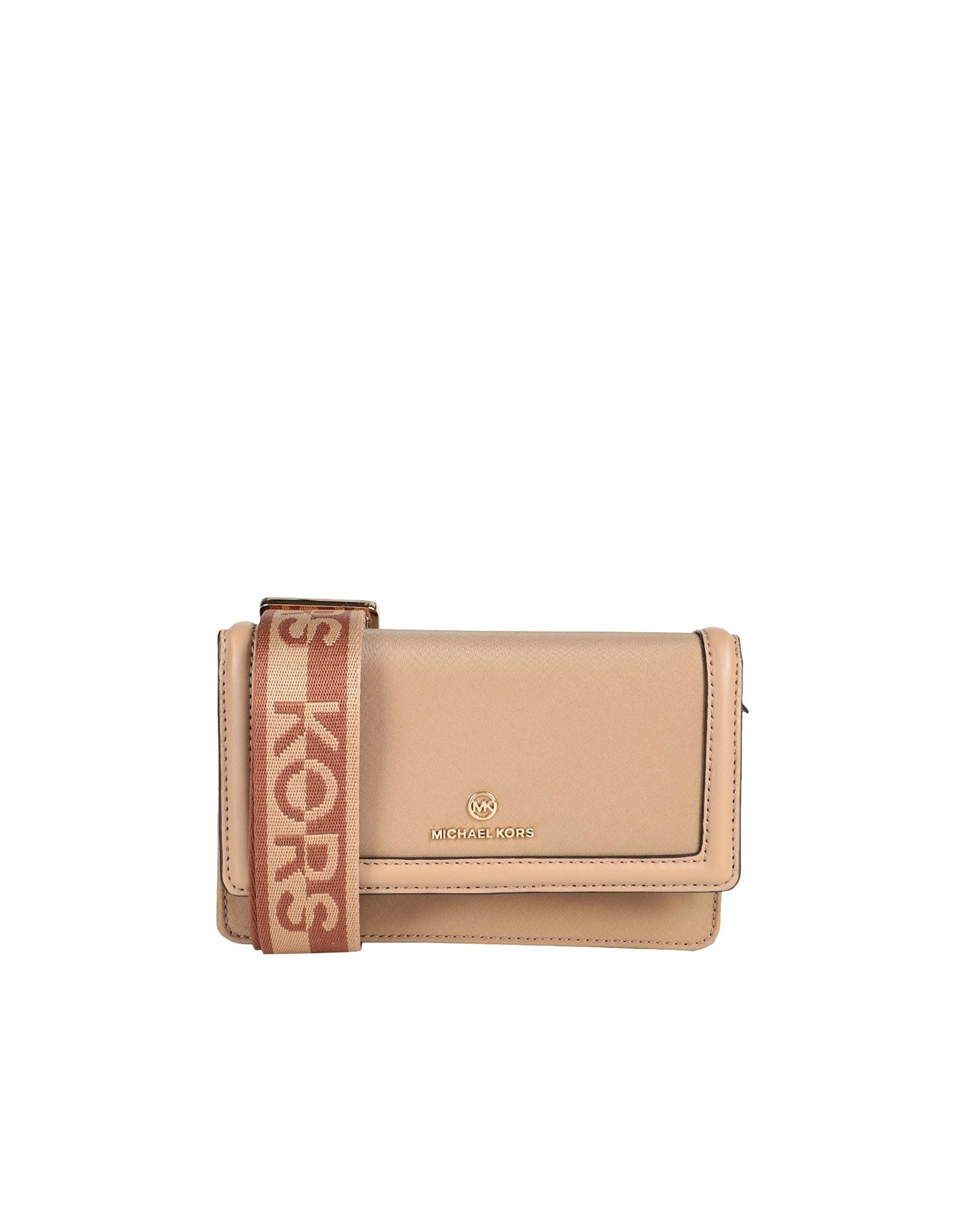 Michael Kors Womens Sm Phone Wbg Xbody 32T2GT9C5C-Camel Multi