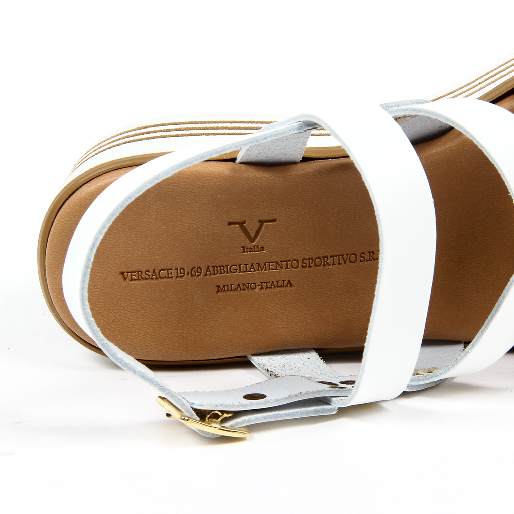 Sandalo flatform da donna V 1969 Italia