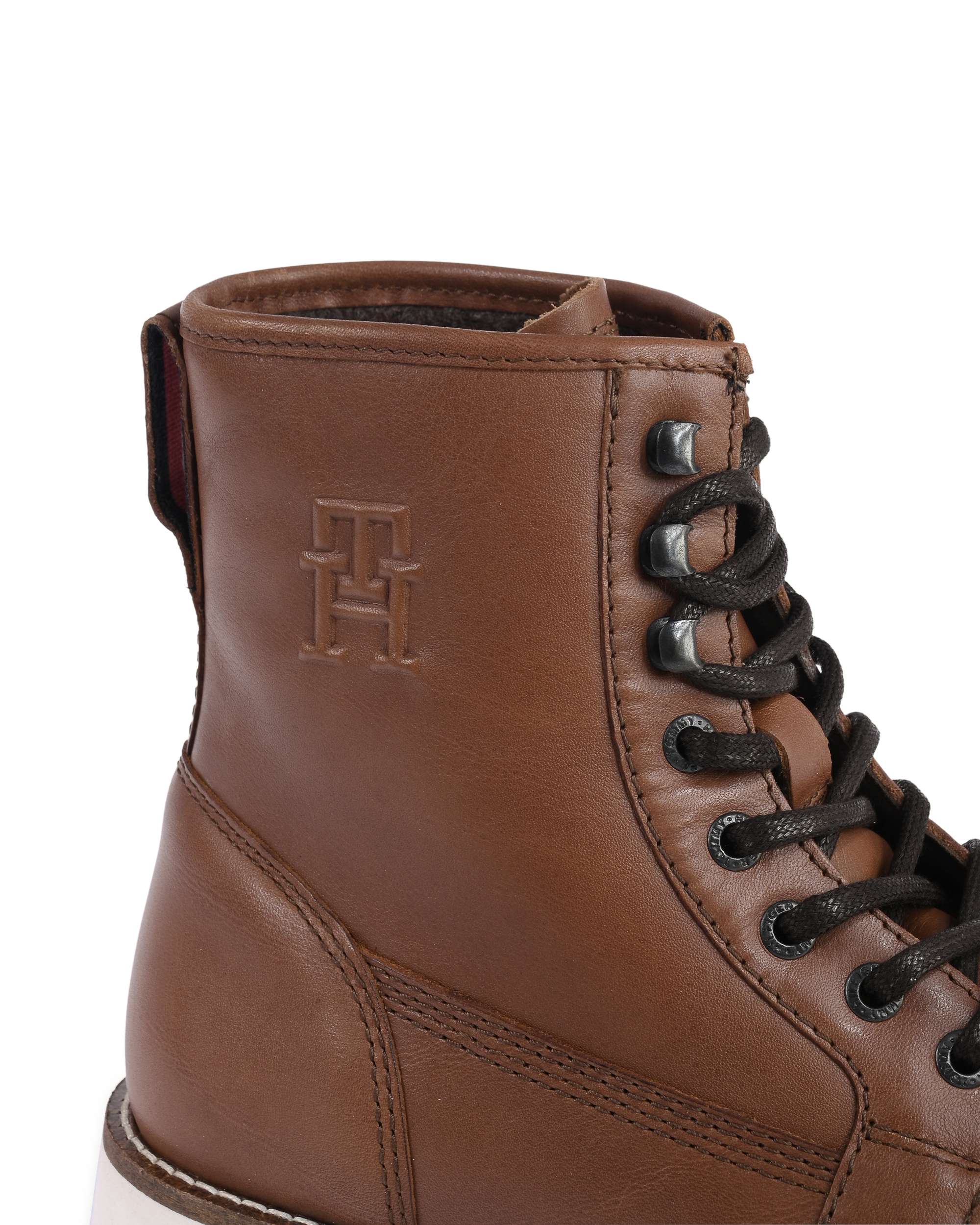 Tommy Hilfiger Uomo Stivali MARRONE FM0FM04668GVI