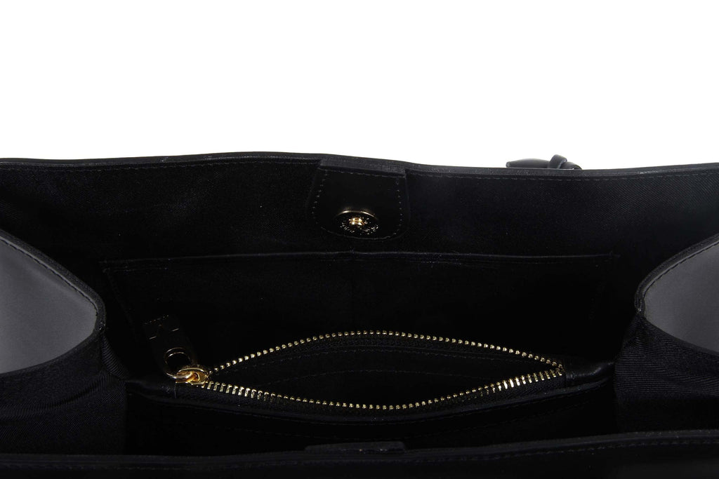 V 1969 Italia Womens Handbag G550-52 RUGA NERO