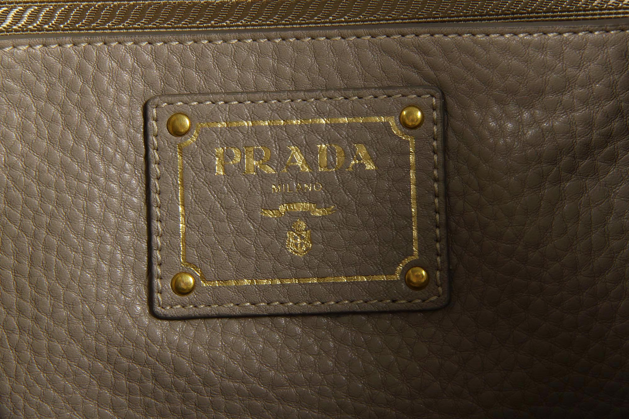 Borsa tote Prada BR4372 Pomice Vitello Daino