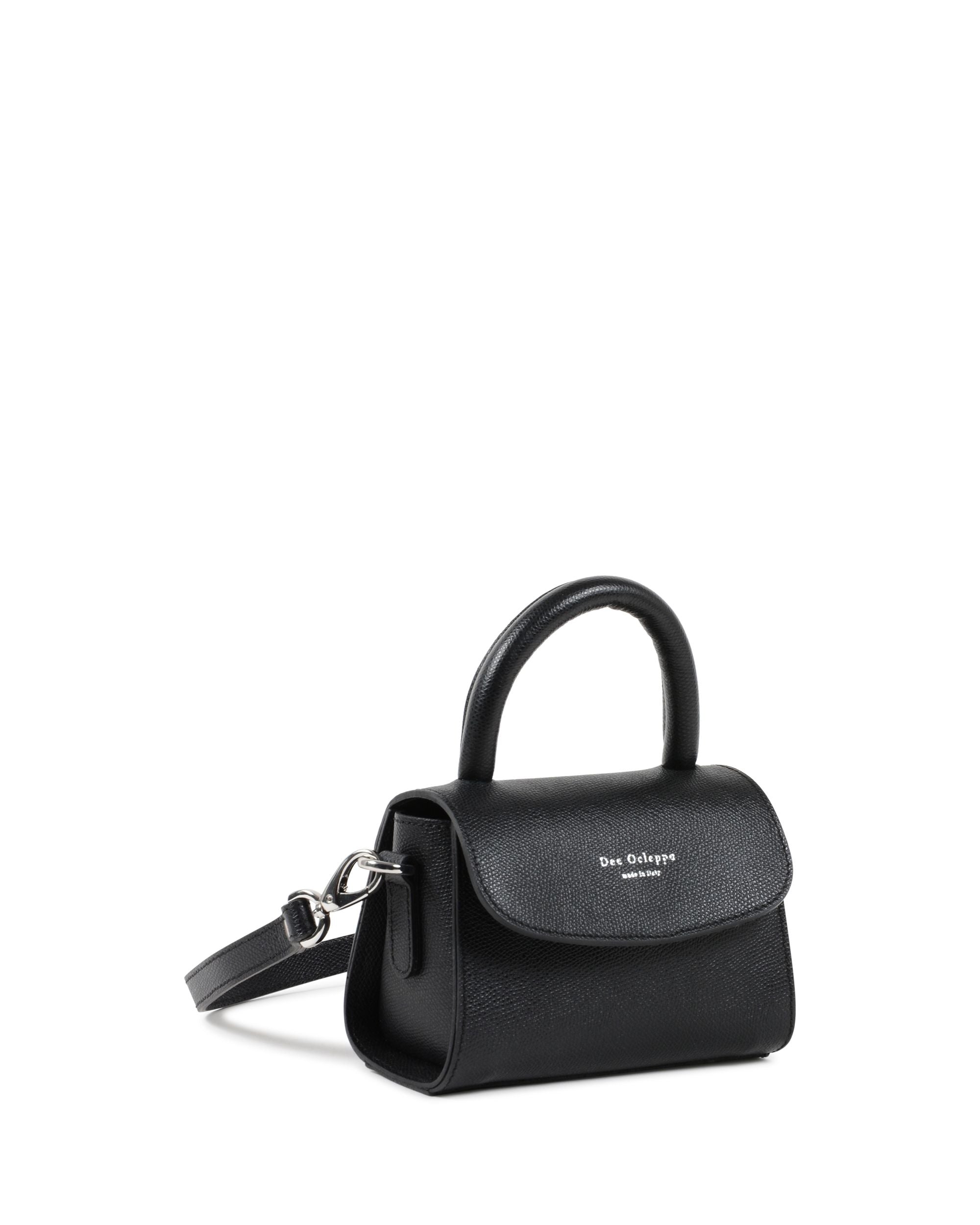 Borsa Mini Donna Dee Ocleppo GAR10-S PALMELLATO NERO