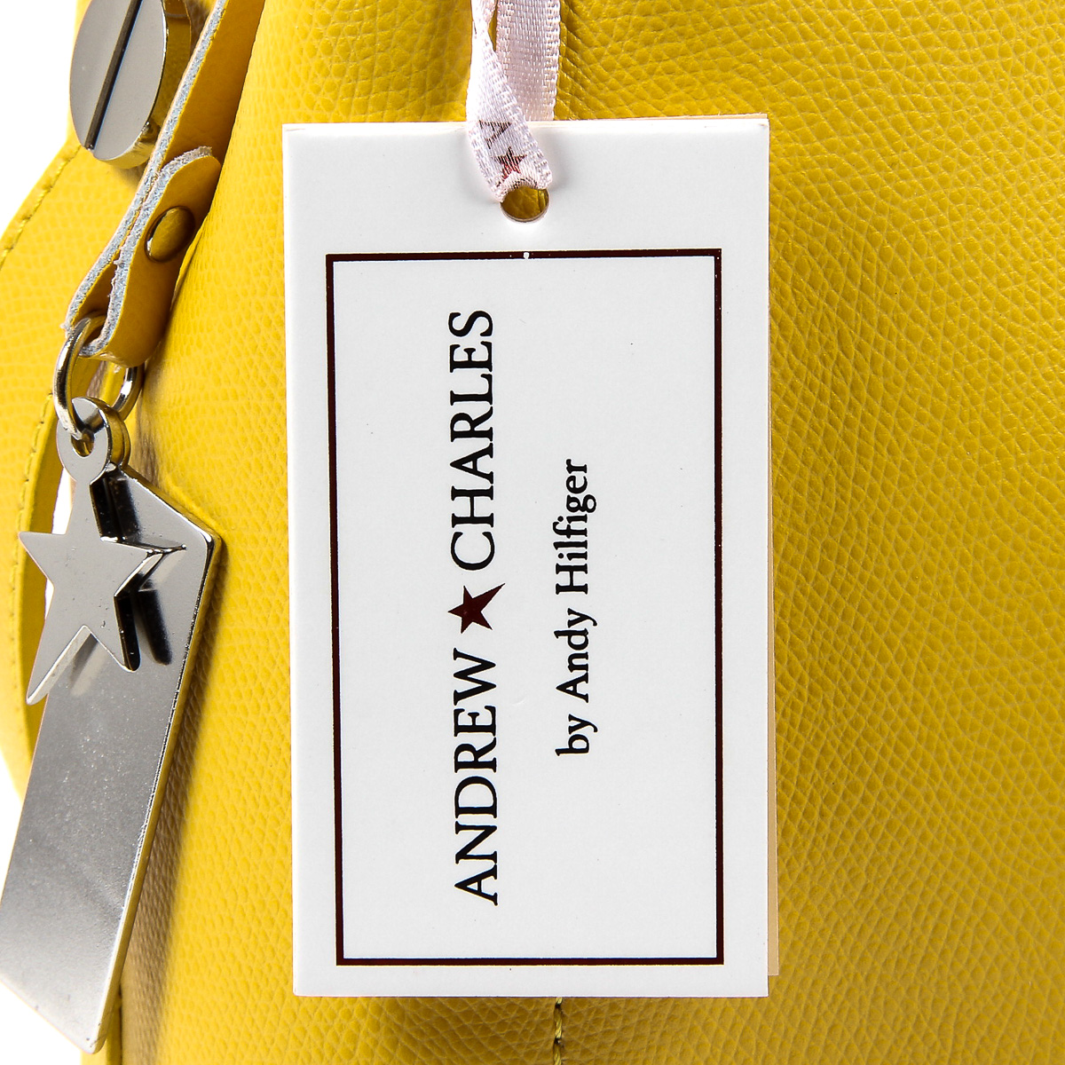 Borsa a mano da donna Andrew Charles gialla KYLA
